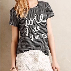 Sol Angeles Striped Graphic Tee